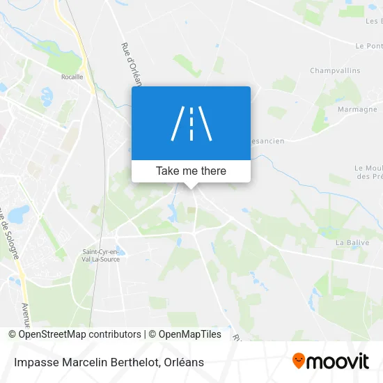 Impasse Marcelin Berthelot map