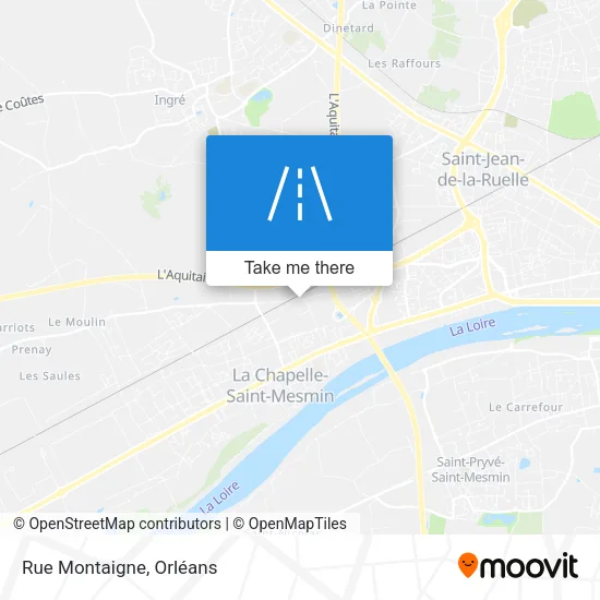 Rue Montaigne map