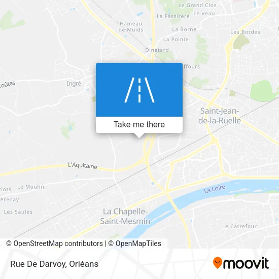 Rue De Darvoy map
