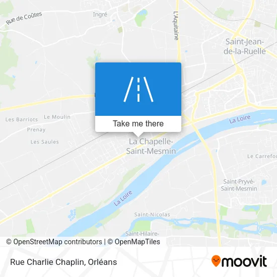 Rue Charlie Chaplin map