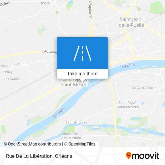 Rue De La Libération map