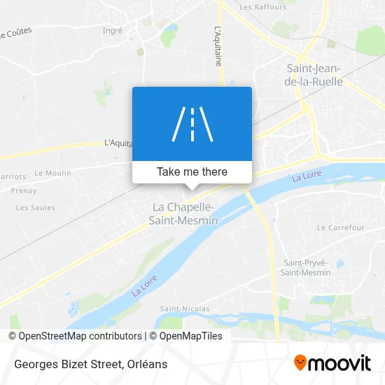 Rue Georges Bizet map