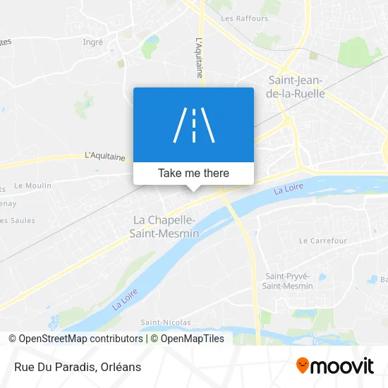 Rue Du Paradis map