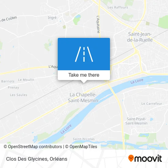 Clos Des Glycines map