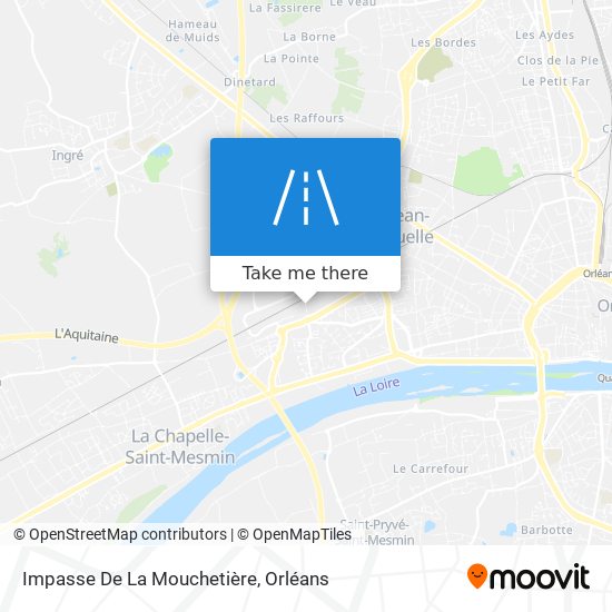 Mapa Impasse De La Mouchetière