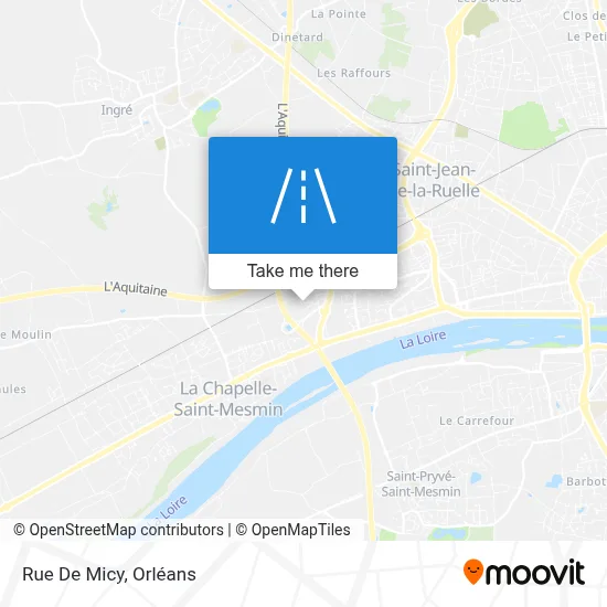 Rue De Micy map
