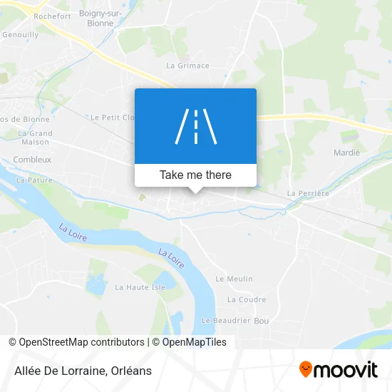 Allée De Lorraine map