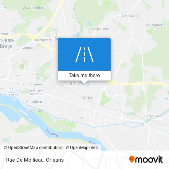 Rue De Mollieau map