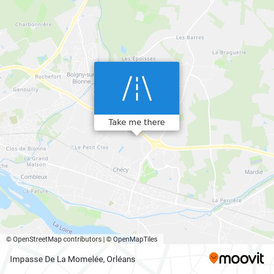 Mapa Impasse De La Momelée