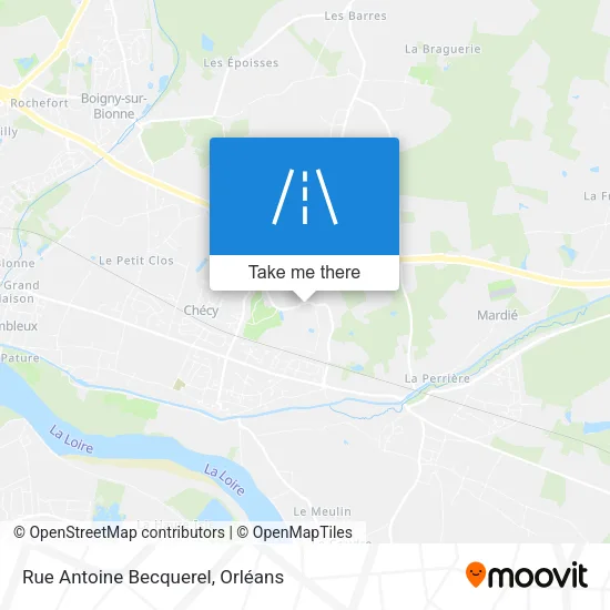 Rue Antoine Becquerel map