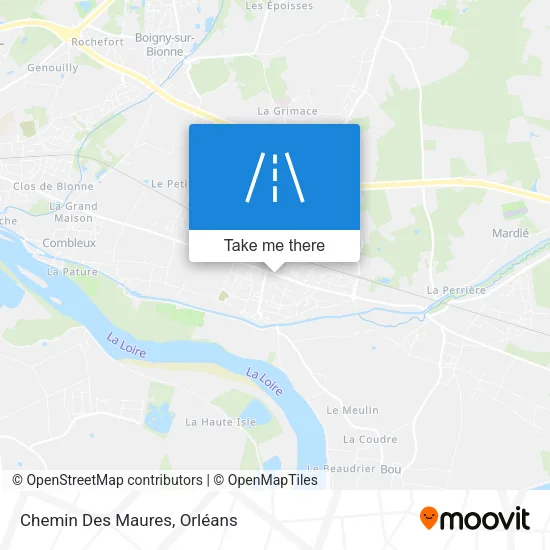 Chemin Des Maures map
