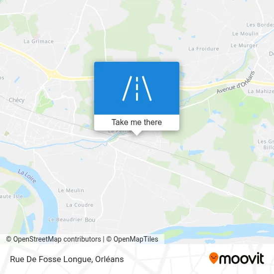 Rue De Fosse Longue map