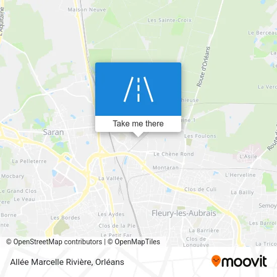 Allée Marcelle Rivière map