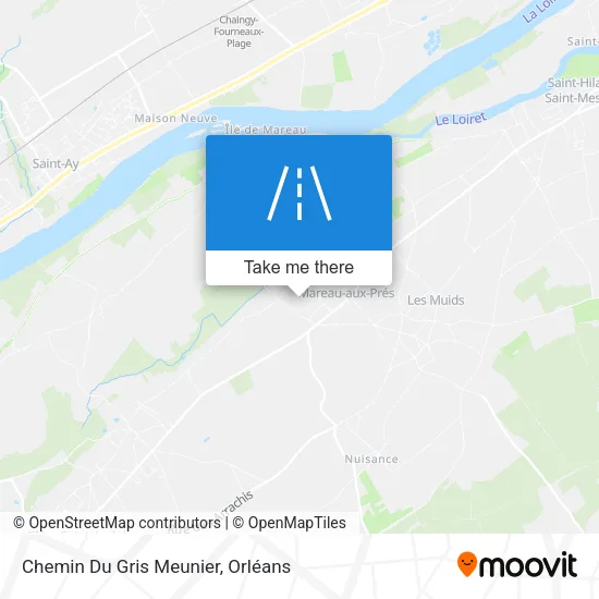 Chemin Du Gris Meunier map