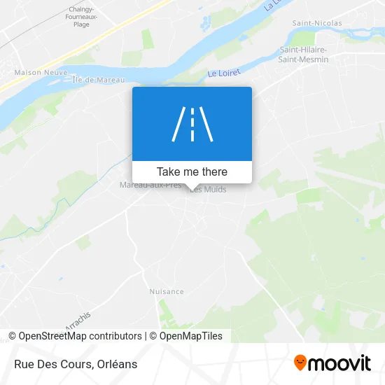 Rue Des Cours map