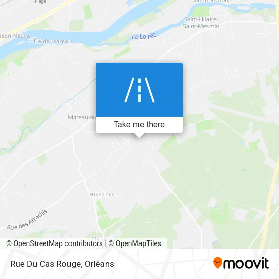 Rue Du Cas Rouge map