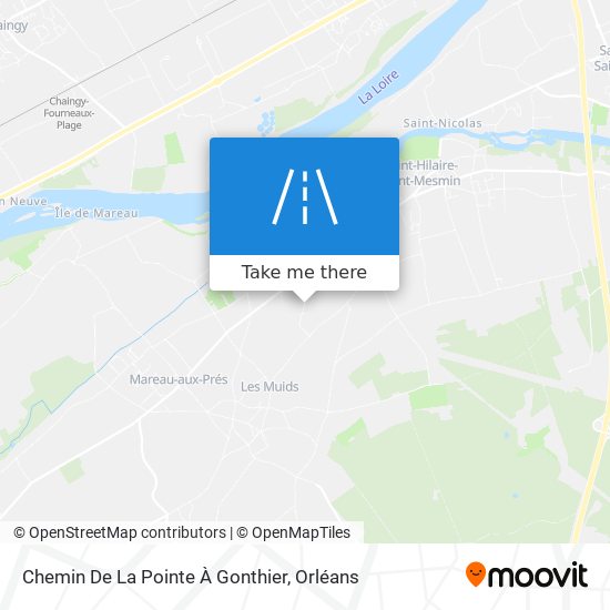 Mapa Chemin De La Pointe À Gonthier