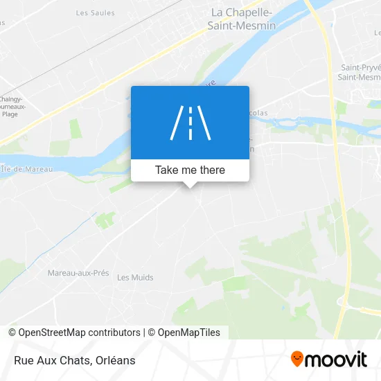 Rue Aux Chats map