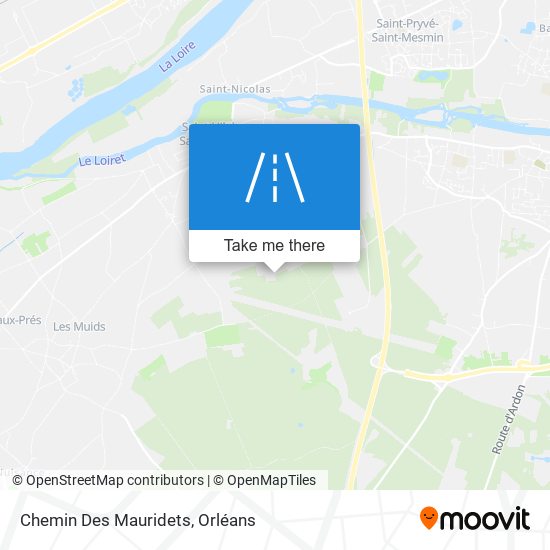 Chemin Des Mauridets map