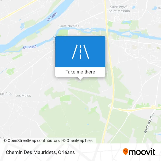 Chemin Des Mauridets map