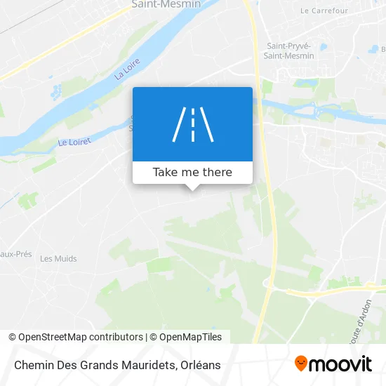 Chemin Des Grands Mauridets map
