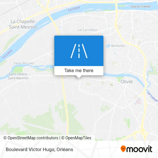Boulevard Victor Hugo map