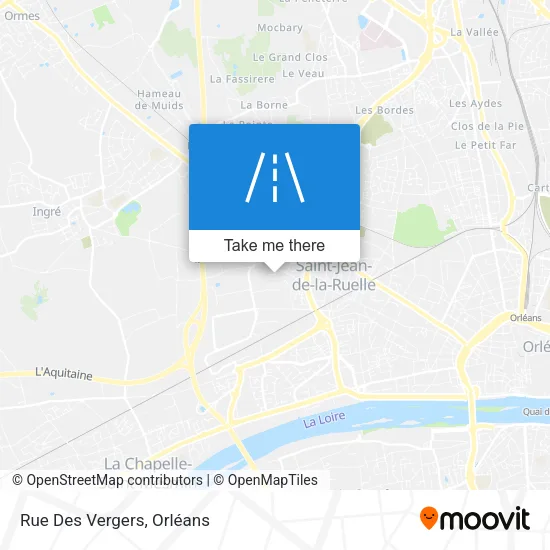 Rue Des Vergers map