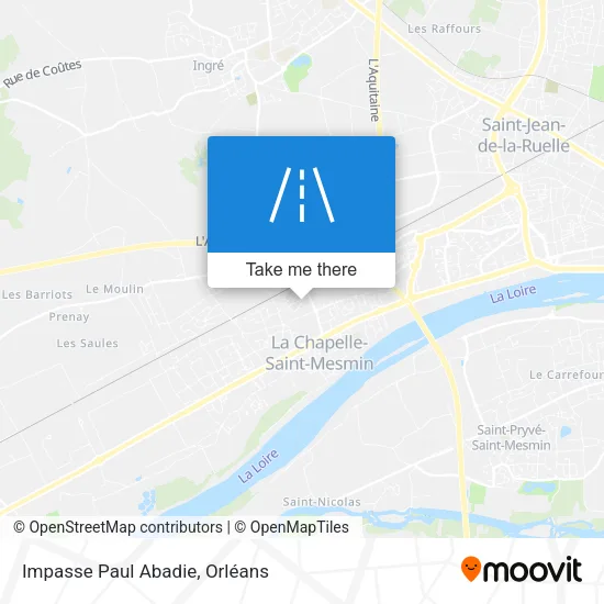 Impasse Paul Abadie map