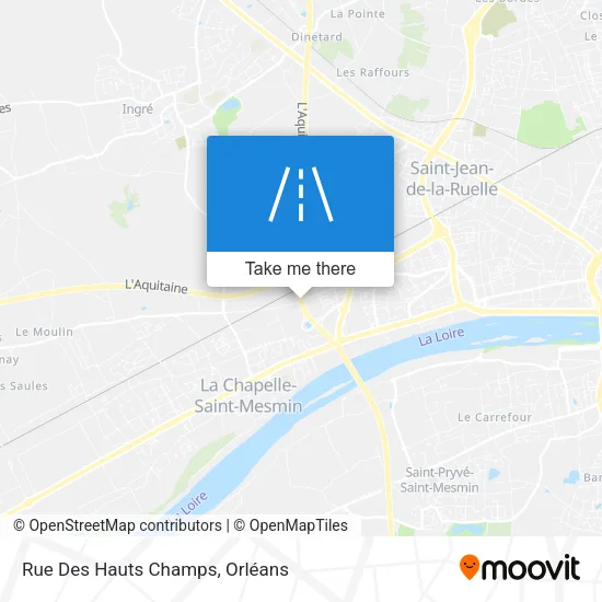 Rue Des Hauts Champs map