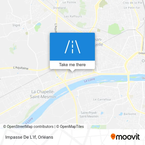 Impasse De L'If map