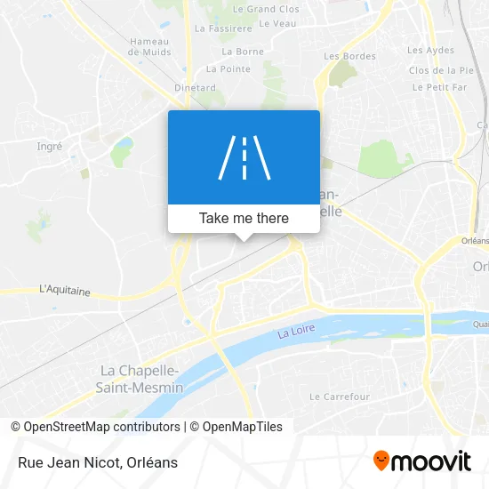 Rue Jean Nicot map