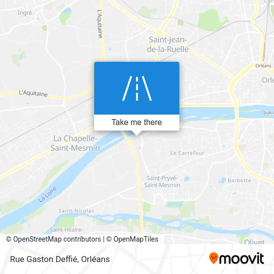 Rue Gaston Deffié map