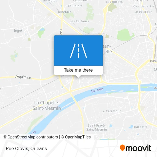 Rue Clovis map