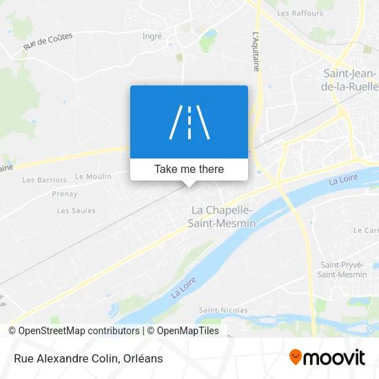 Rue Alexandre Colin map