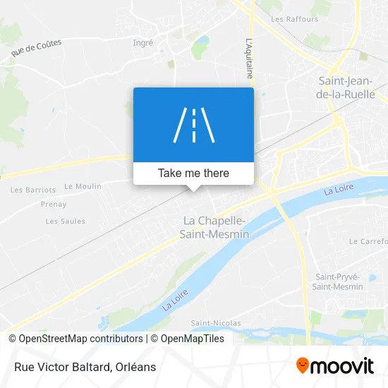 Rue Victor Baltard map