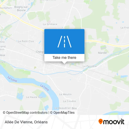 Allée De Vienne map