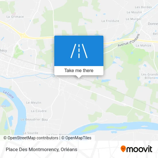 Place Des Montmorency map