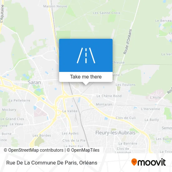 Rue De La Commune De Paris map