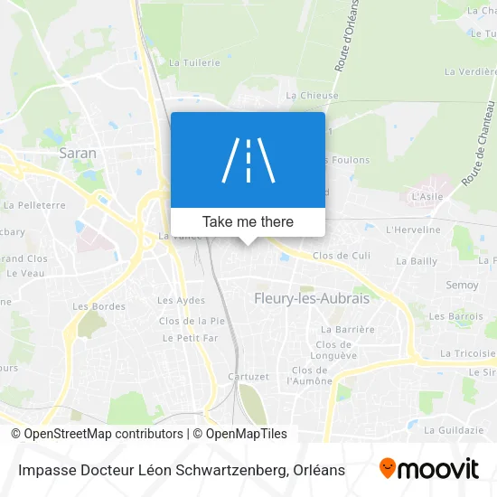 Impasse Docteur Léon Schwartzenberg map
