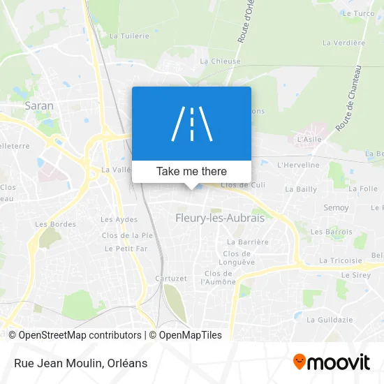 Rue Jean Moulin map