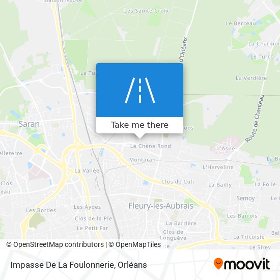 Mapa Impasse De La Foulonnerie