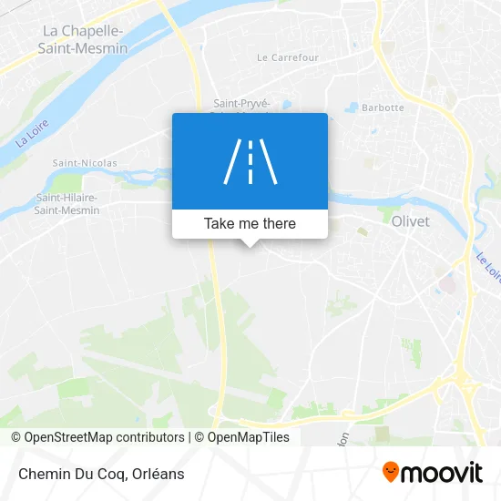 Chemin Du Coq map