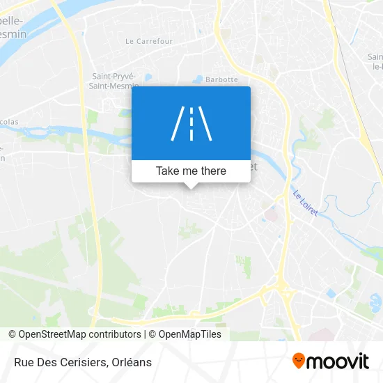 Rue Des Cerisiers map