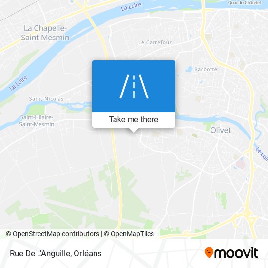 Mapa Rue De L'Anguille