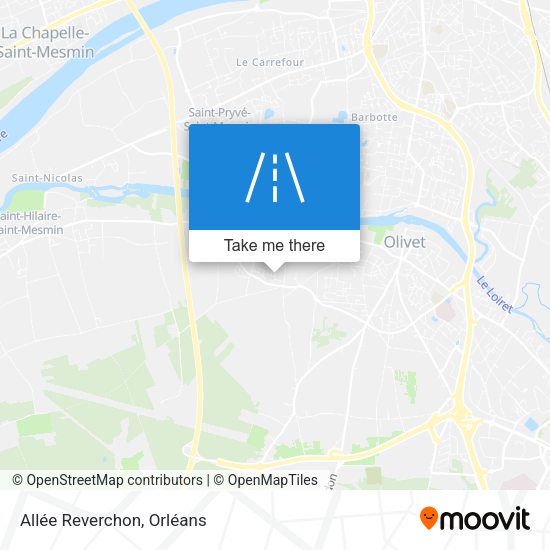Allée Reverchon map