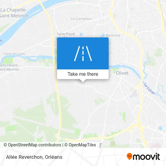 Allée Reverchon map