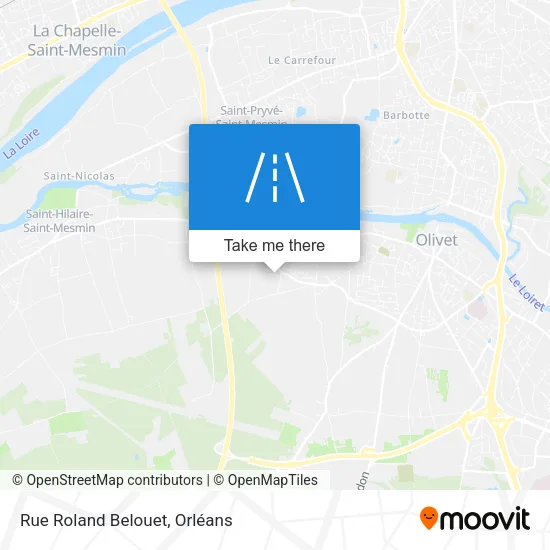 Rue Roland Belouet map