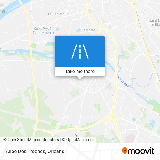 Allée Des Troènes map