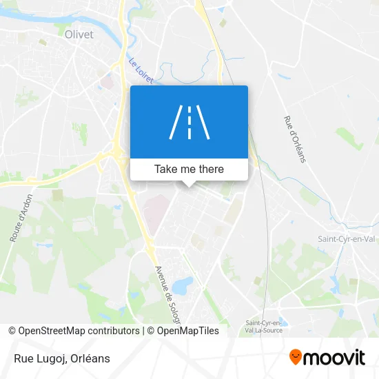 Rue Lugoj map