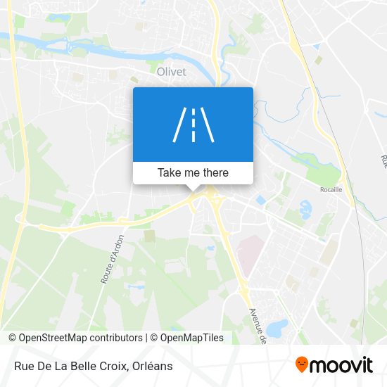 Rue De La Belle Croix map